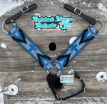 Load image into Gallery viewer, Blue Roan Cross Breast Collar