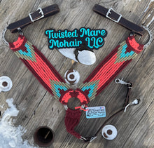 Load image into Gallery viewer, Merlot Southwest Breast Collar