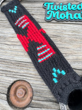 Load image into Gallery viewer, Ristra Red &amp; Black Thunderbird Breast Collar