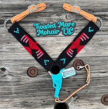 Load image into Gallery viewer, Ristra Red &amp; Black Thunderbird Breast Collar