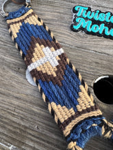 Load image into Gallery viewer, Faded Denim Cross Breast Collar