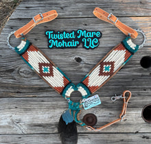 Load image into Gallery viewer, Teal Diamond Breast Collar