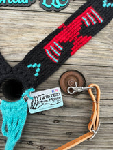 Load image into Gallery viewer, Ristra Red &amp; Black Thunderbird Breast Collar