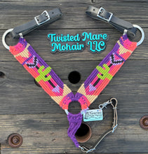 Load image into Gallery viewer, Three Tone Cactus &amp; Arrow Breast Collar