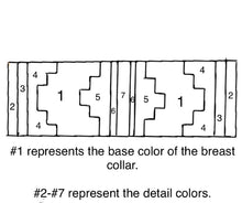 Load image into Gallery viewer, Design #1 Custom Breast Collar