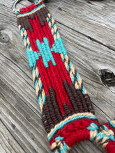 Load image into Gallery viewer, Ristra Red Aztec Breast Collar