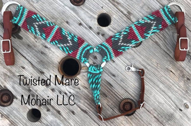 Turquoise Mulled Breast Collar