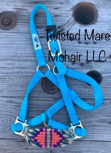 Turquoise Noseband Halter