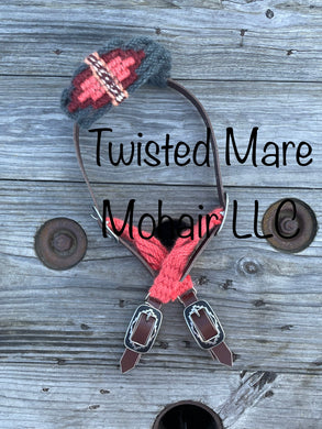 Shades of Coral Headstall