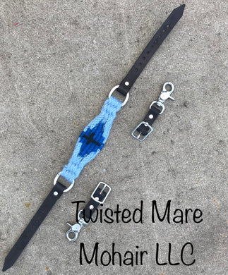 Ceilo Blue Cross Wither Strap