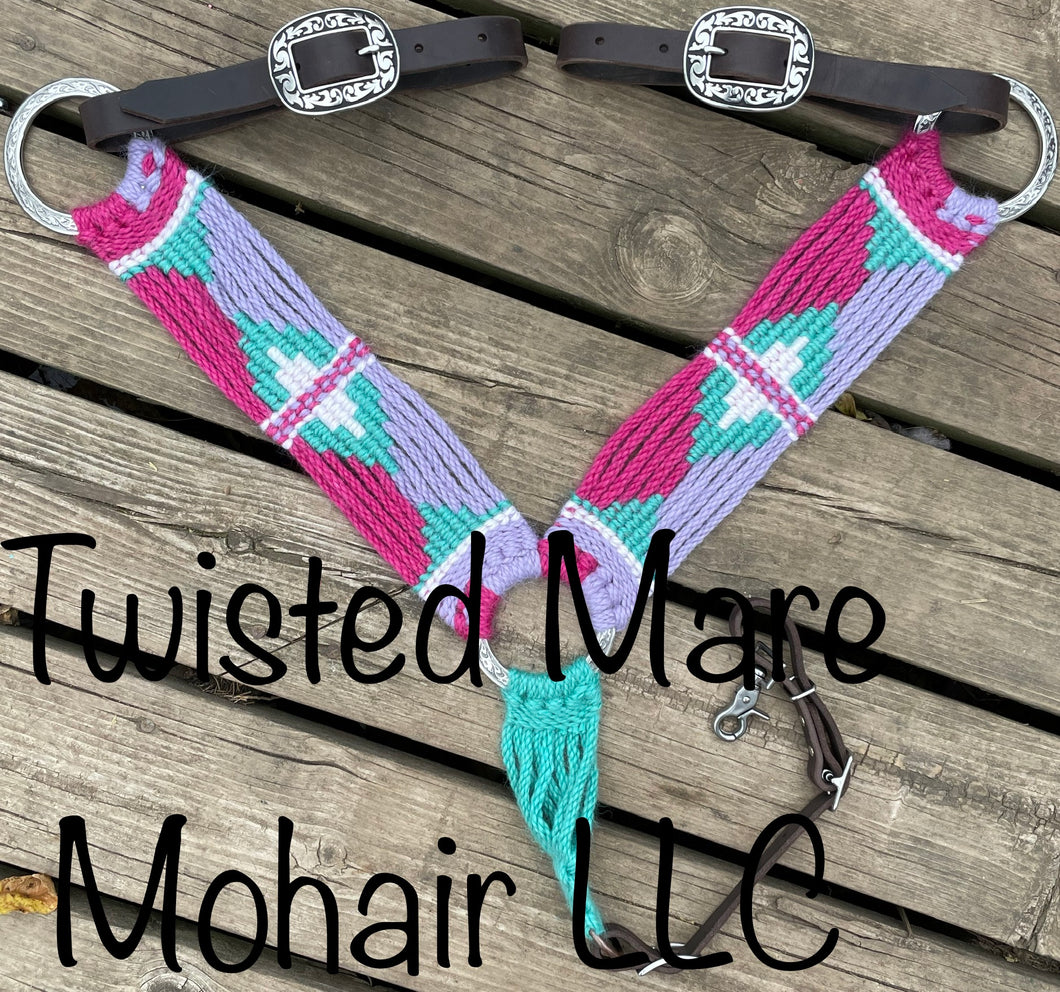 Two Tone Unicorn Breast Collar