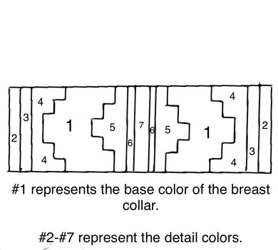 Design #1 Custom Breast Collar