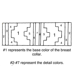 Design #1 Custom Breast Collar