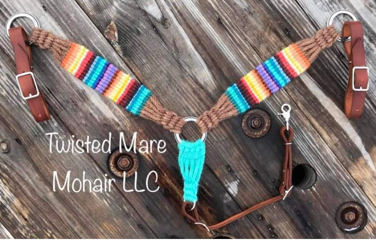 The 307 Sunset Serape Breast Collar