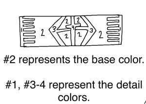 Design #3 Custom Breast Collar