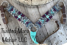 Load image into Gallery viewer, Turquoise Concho Breast Collar