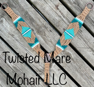 Copper Turquoise Roper Breast Collar