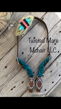 Load image into Gallery viewer, Serape Teal Headstall