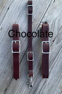 Wine Cross Breast Collar