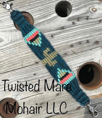 Teal Cactus Wither Strap